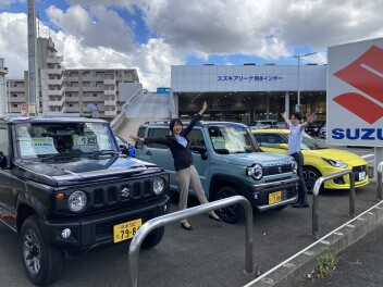 試乗車、いっぱいあります